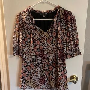 Sara Michelle peasant style blouse in size medium